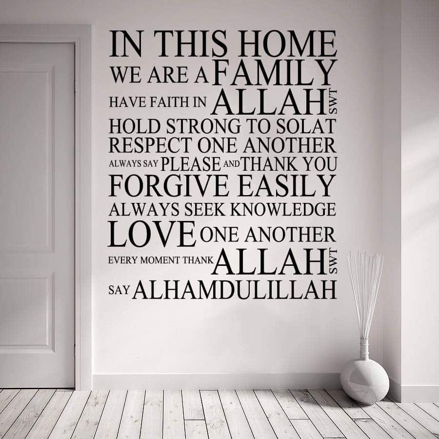 wall quote 4 Wall Quote Design 1 - Image 1