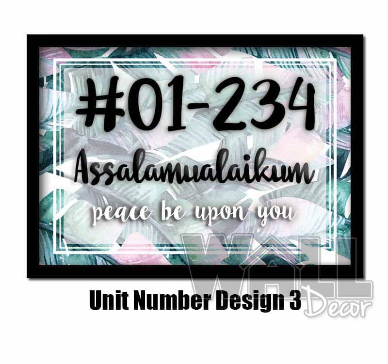 design 3 Unit Number v3 - Image 1