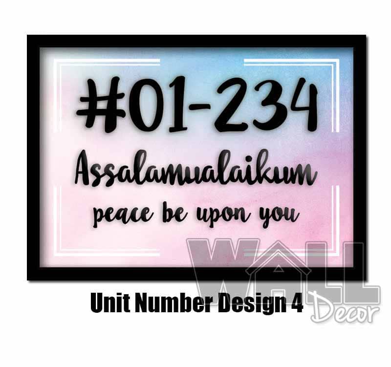 design 4 Unit Number v4 - Image 1