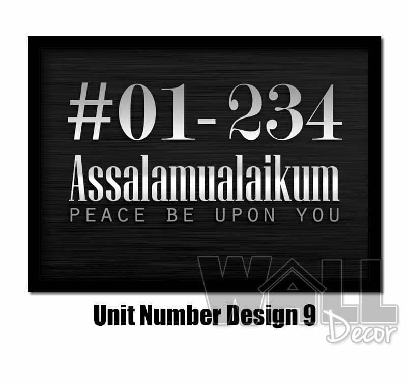 design 9 Unit Number v9 - Image 1