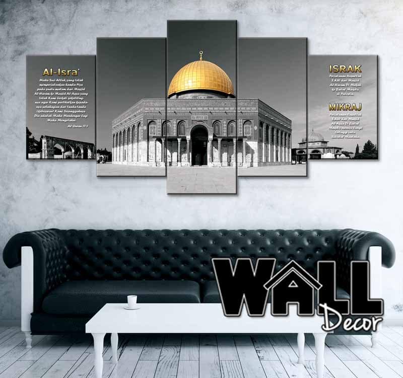 5 panel design 1 5 Panel Dome Of The Rock - Image 1