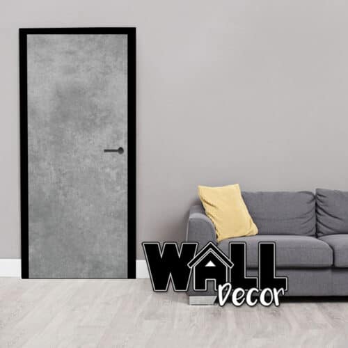 Door Decal Grey Industrial