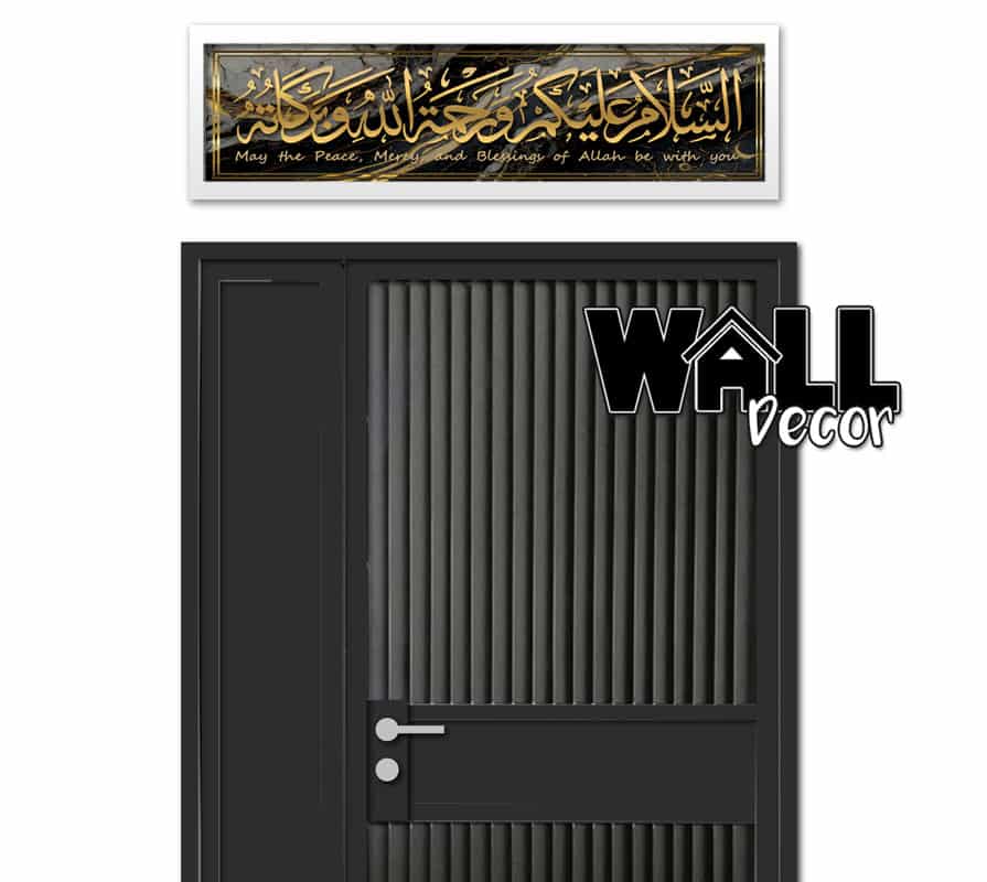 frame black gold marble Entrance Design 10 - Image 1