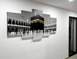 5 Panel Kaaba Monotone
