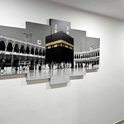 5 Panel Kaaba Monotone